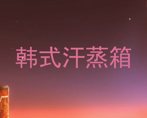 韩式汗蒸箱