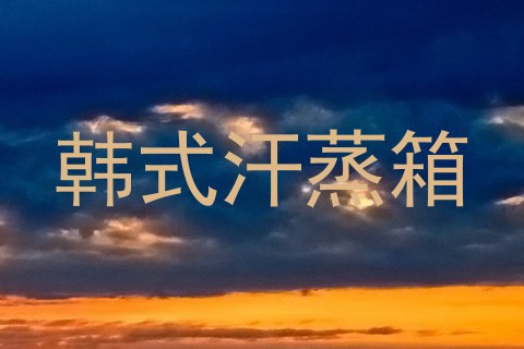 韩式汗蒸箱