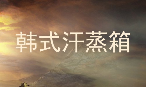 韩式汗蒸箱
