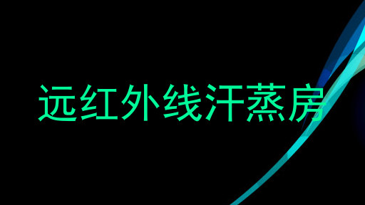 远红外线汗蒸房