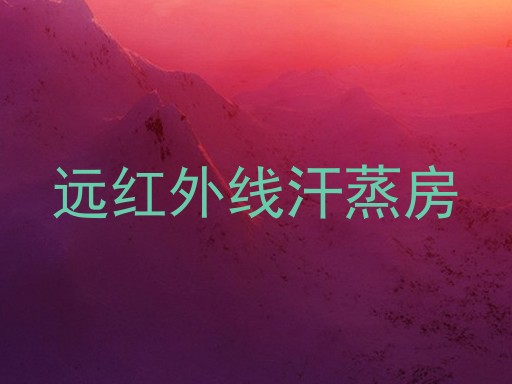 远红外线汗蒸房