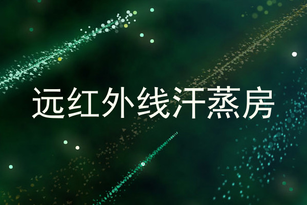 远红外线汗蒸房