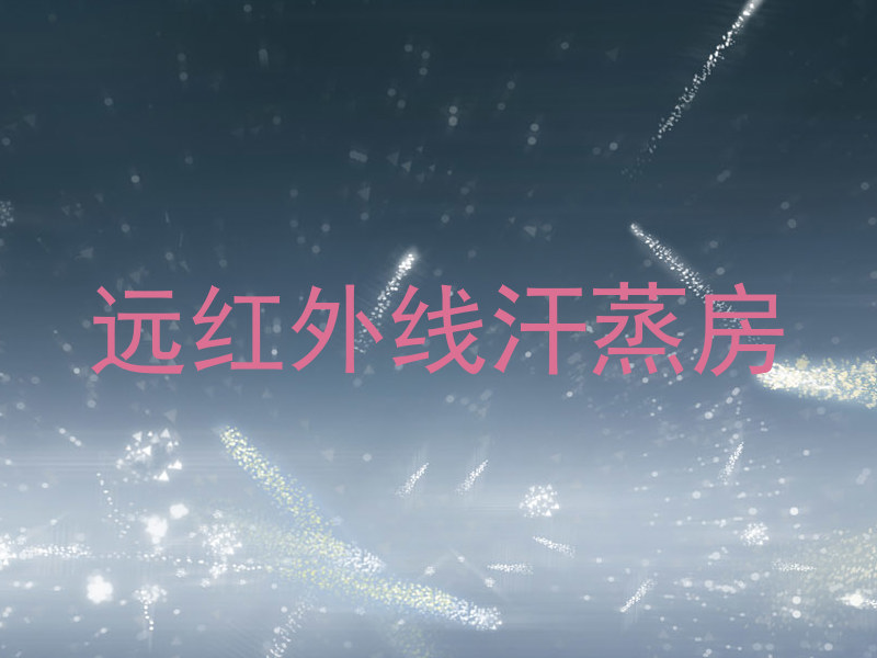 远红外线汗蒸房