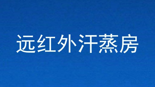 远红外汗蒸房