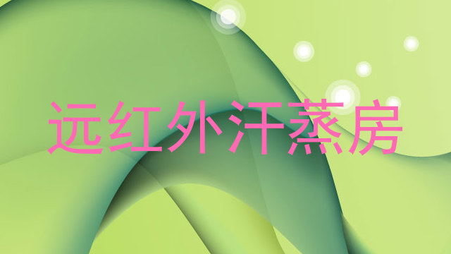 远红外汗蒸房