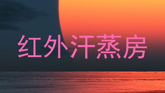 红外汗蒸房