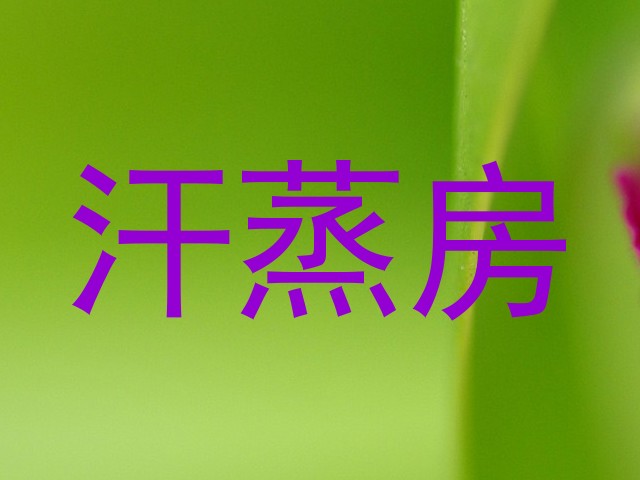 汗蒸房