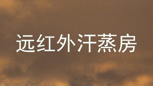 远红外汗蒸房