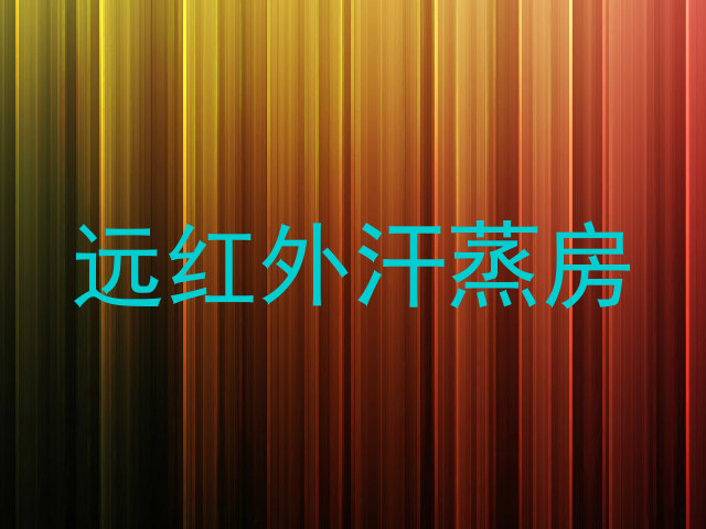 远红外汗蒸房