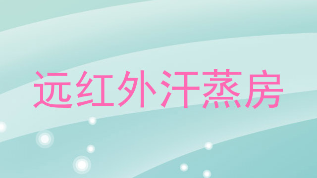 远红外汗蒸房