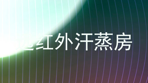 远红外汗蒸房