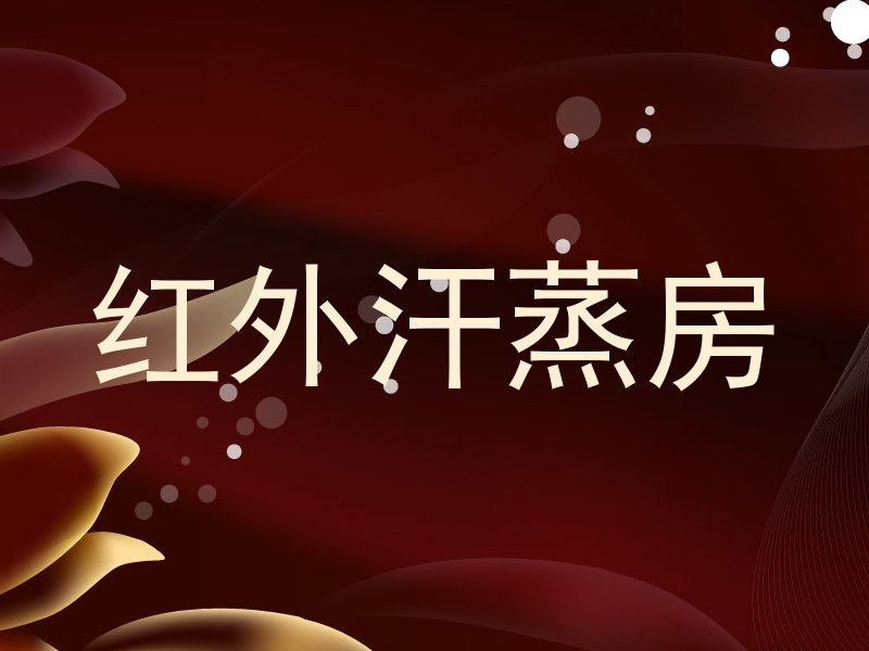 红外汗蒸房