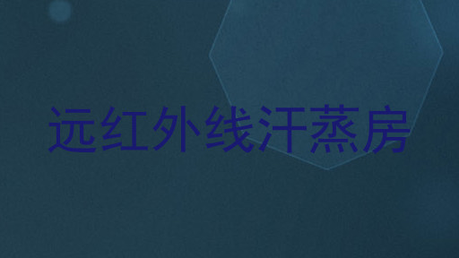 远红外线汗蒸房