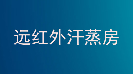 远红外汗蒸房