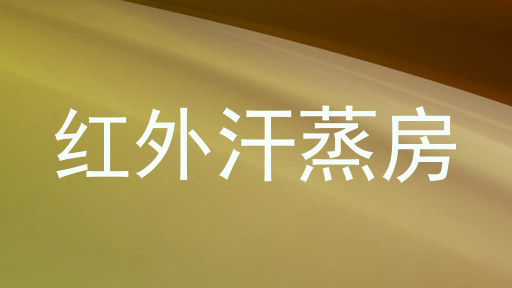 红外汗蒸房