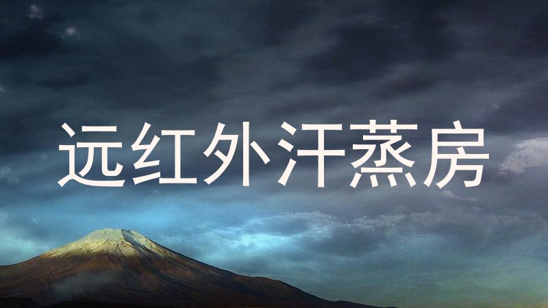 远红外汗蒸房