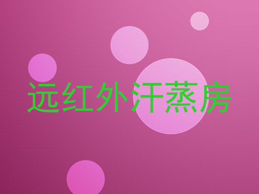 远红外汗蒸房