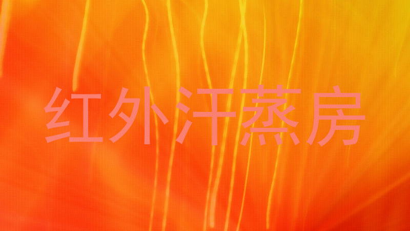 红外汗蒸房