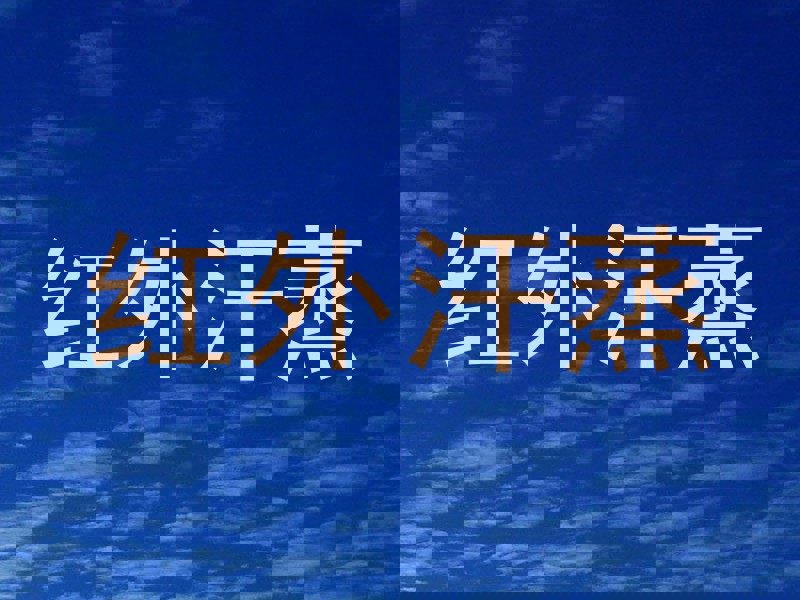 红外汗蒸