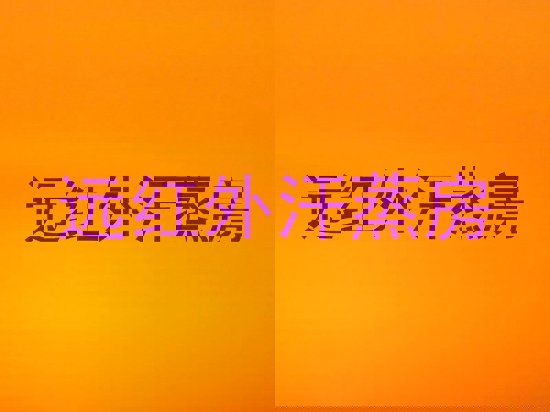 远红外汗蒸房