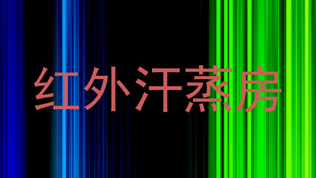 红外汗蒸房