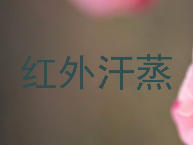 红外汗蒸