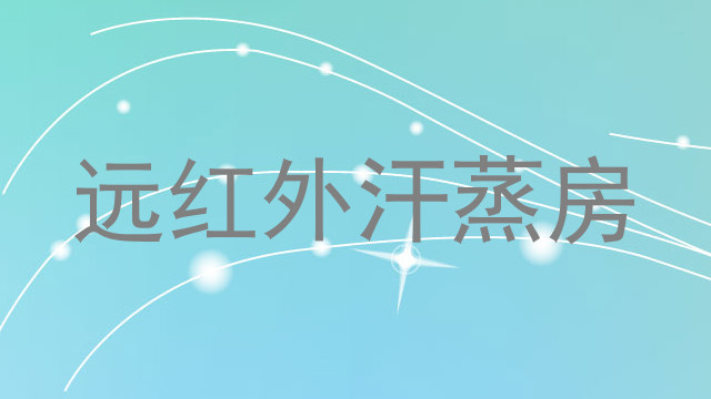 远红外汗蒸房