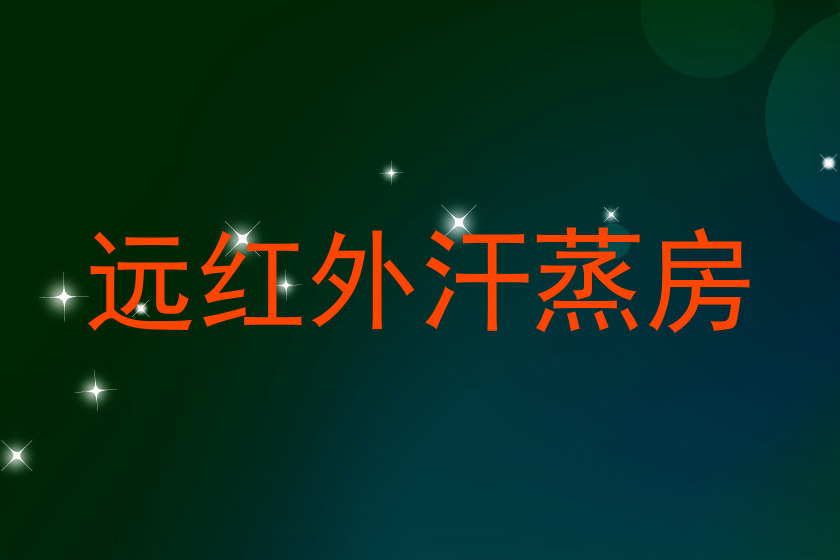 远红外汗蒸房