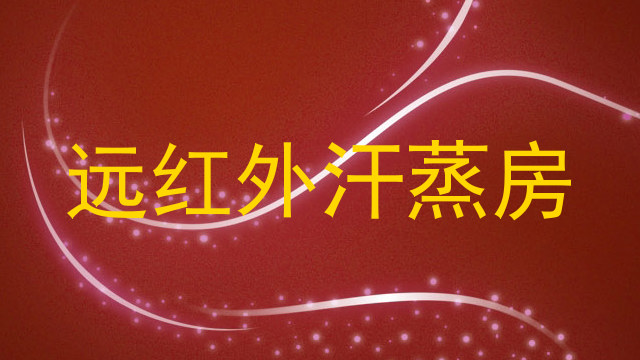 远红外汗蒸房