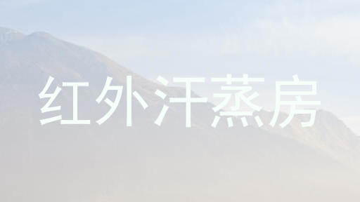 红外汗蒸房