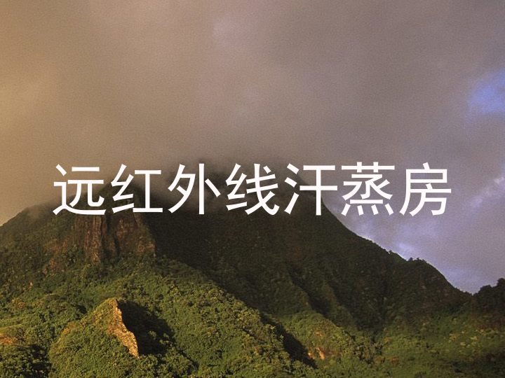 远红外线汗蒸房