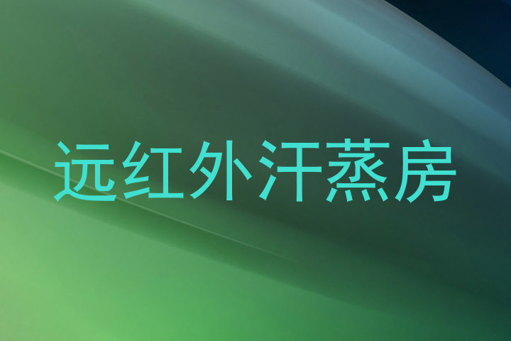 远红外汗蒸房