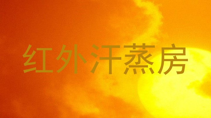 红外汗蒸房