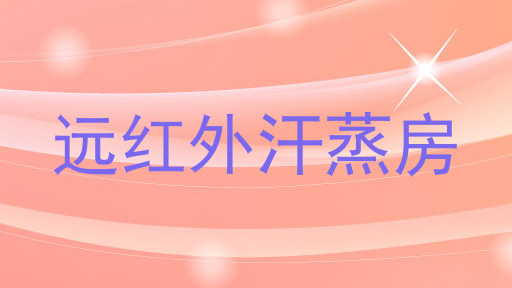 远红外汗蒸房