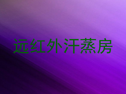 远红外汗蒸房