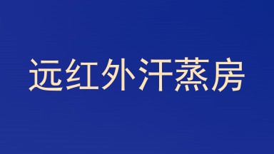 远红外汗蒸房