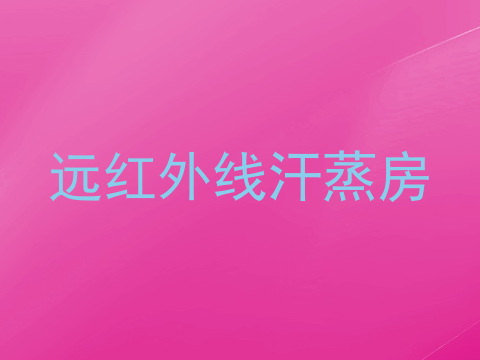 远红外线汗蒸房