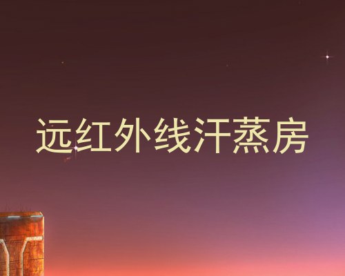 远红外线汗蒸房