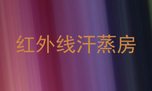 红外线汗蒸房