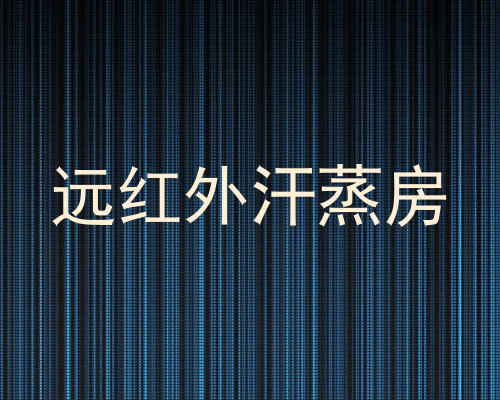 远红外汗蒸房