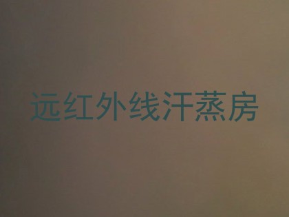 远红外线汗蒸房