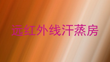 远红外线汗蒸房