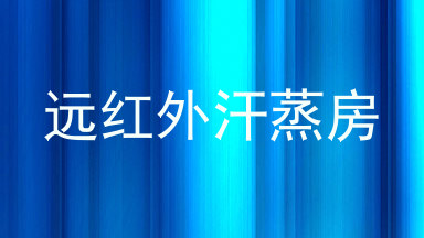 远红外汗蒸房