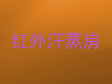 红外汗蒸房