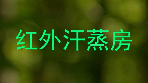 红外汗蒸房