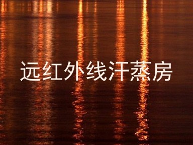 远红外线汗蒸房