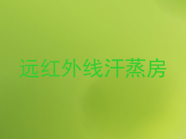 远红外线汗蒸房