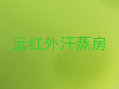 远红外汗蒸房