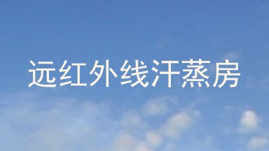 远红外线汗蒸房