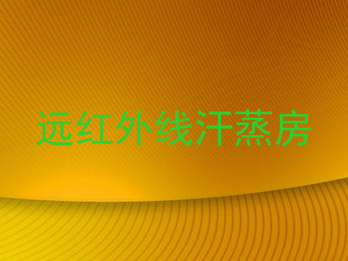 远红外线汗蒸房
